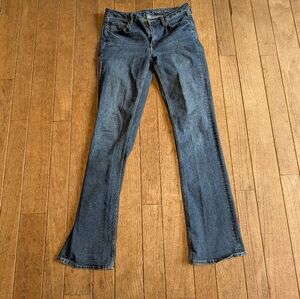 Women's NY&C Dark Wash Boot Cut Classic Blue Denim Jeans Size 8